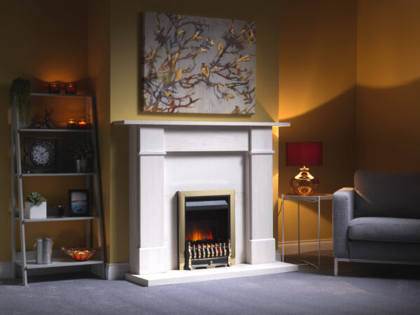 Welham 1830BR with Brass frame and Black and Brass front