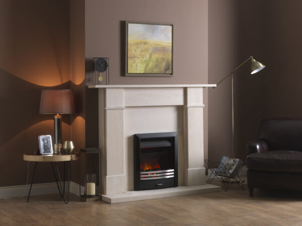 Shearsby 1887BL with Black and Brushed steel Harmony trim