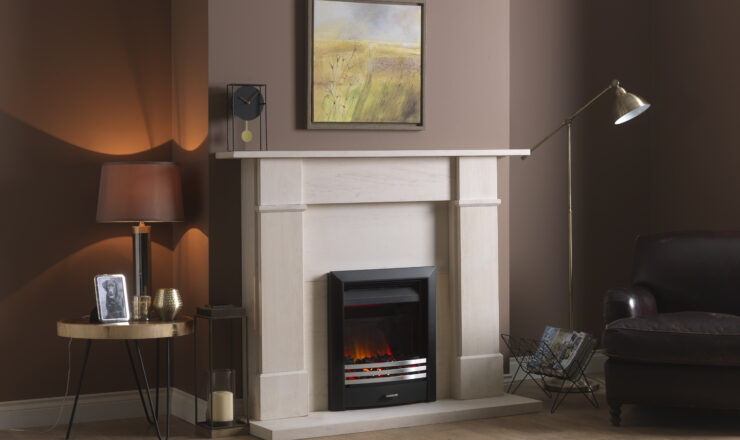 Shearsby 1887BL with Black and Brushed steel Harmony trim